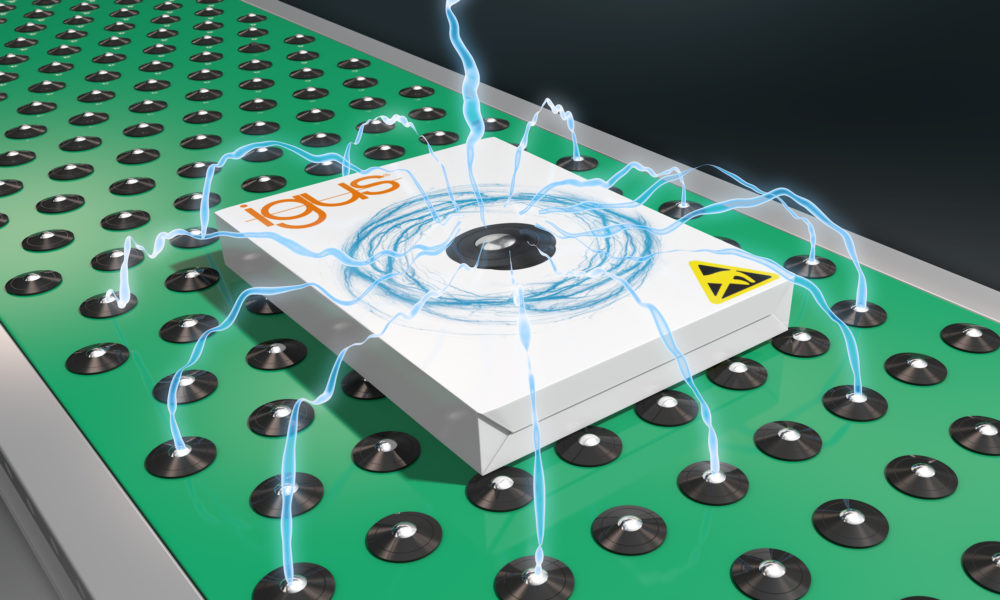 New xirodur F182 material from igus for ball transfer units