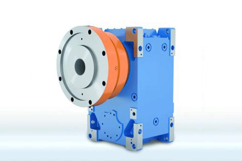 Drives with extruder flange for plastics industry