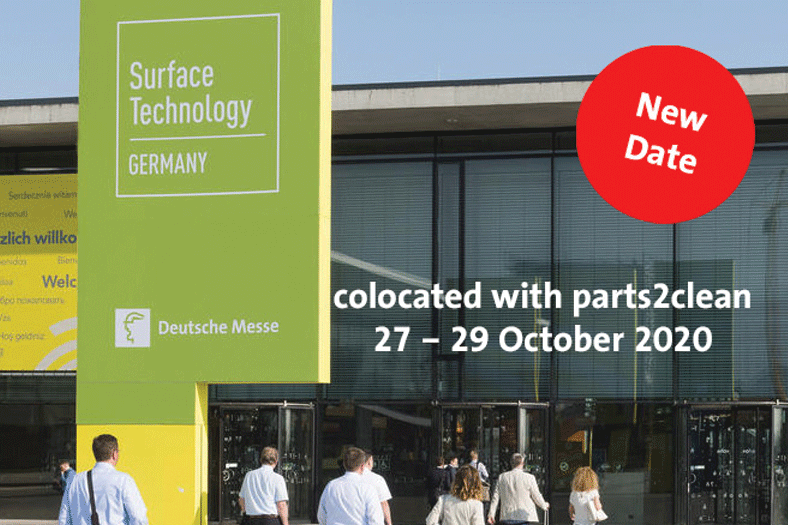 Surface Technology Germany to be held on 27–29 Oct