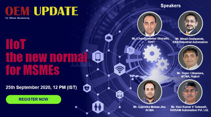 OEM Update Webinar on “IIoT the new normal for MSMEs”