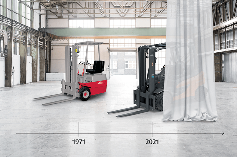 Electric forklift truck, a creative impetus for electric mobility
