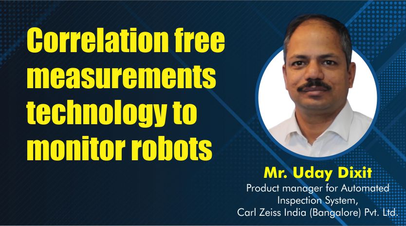 Correlation free measurements technology to monitor robots