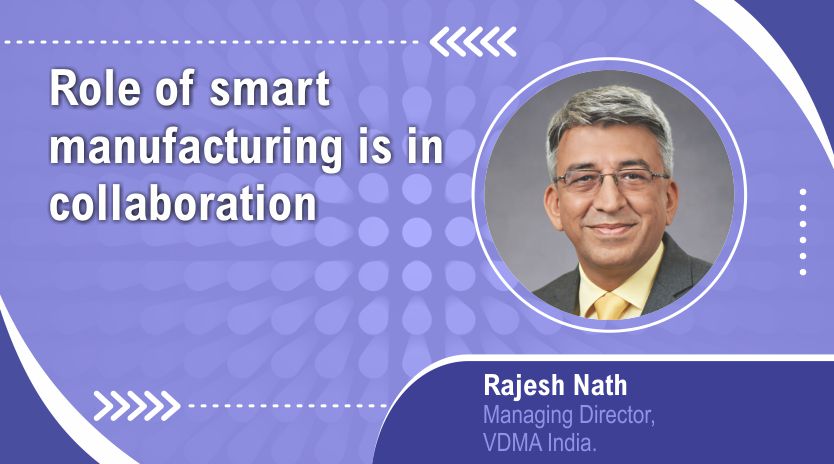 Role of smart  manufacturing is in collaboration