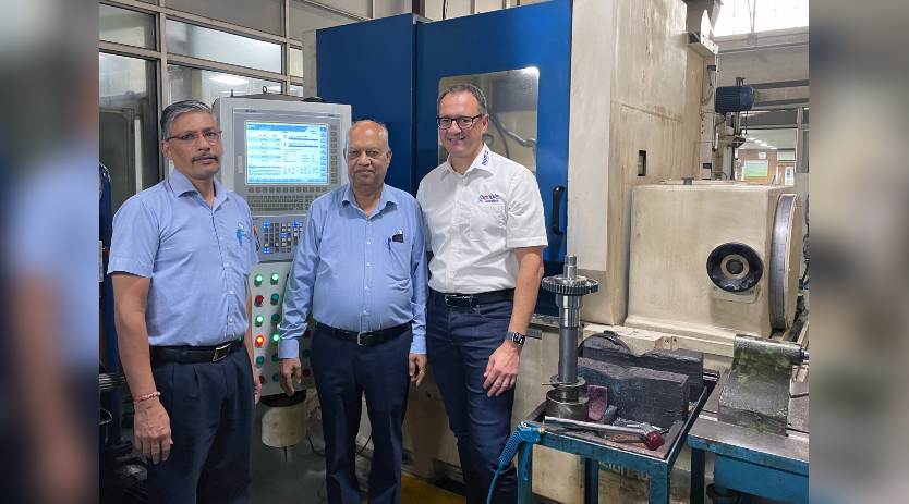 Indian gear manufacturer chooses NUM for CNC grinding machine upgrade project