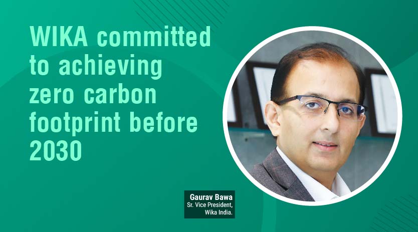 WIKA committed to achieving zero carbon footprint before 2030