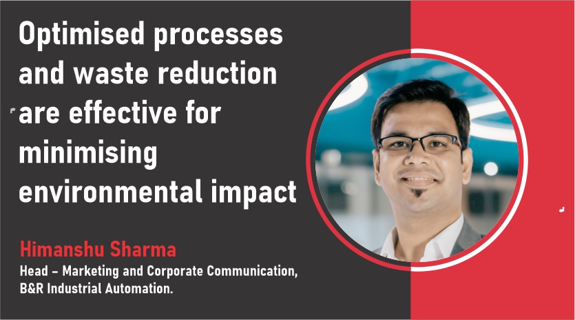 Optimised processes and waste reduction are effective for minimising environmental impact