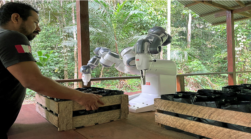 World’s most remote robot automates Amazon reforestation project