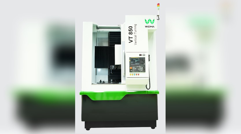 WIDMA introduces vertical turning lathe